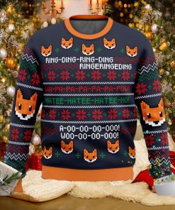 What Does The Fox Say Ugly Christmas Sweater