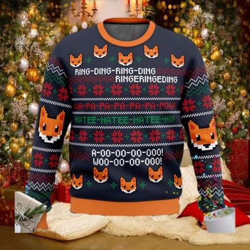 What Does The Fox Say Ugly Christmas Sweater