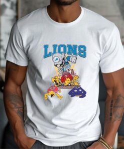 Mario Lions Stomps On 49ers Chiefs Ravens Shirt