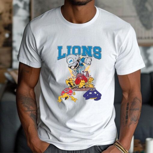 Mario Lions Stomps On 49ers Chiefs Ravens Shirt