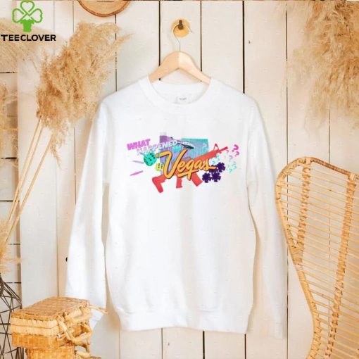 What Happened in Vegas logo shirt