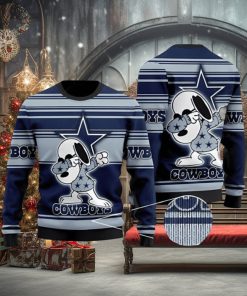 Dallas Cowboys Dabbing Snoopy Ugly Christmas Sweater 3D Printed Men And Women Holiday Gift Holiday 1 Dallas Cowboys Dabbing Snoopy Ugly Christmas Sweater 3D Printed Men And Women Holiday Gift Holiday