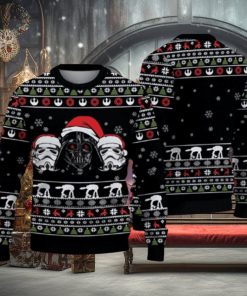 Santa Hat Darth Vader Star Wars Ugly Christmas Sweater