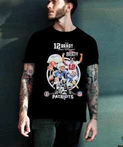 Official Tom Brady New England Patriots 12 Jersey Retirement Unisex T Shirt