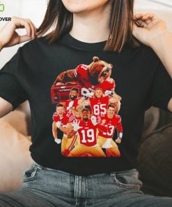 San Francisco 49ers bear and players shirt