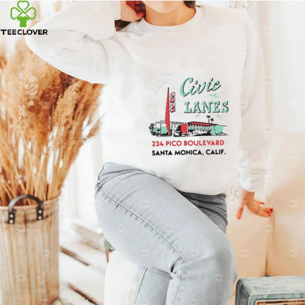 Civic Lanes 234 Pico Boulevard Santa Monica CA shirt Civic Lanes 234 Pico Boulevard Santa Monica CA shirt