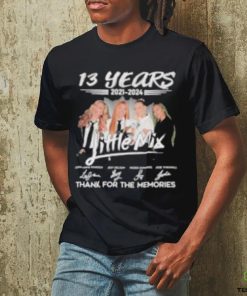13 Years 2021 – 2024 Little Mix Thank You For The Memories T Shirt