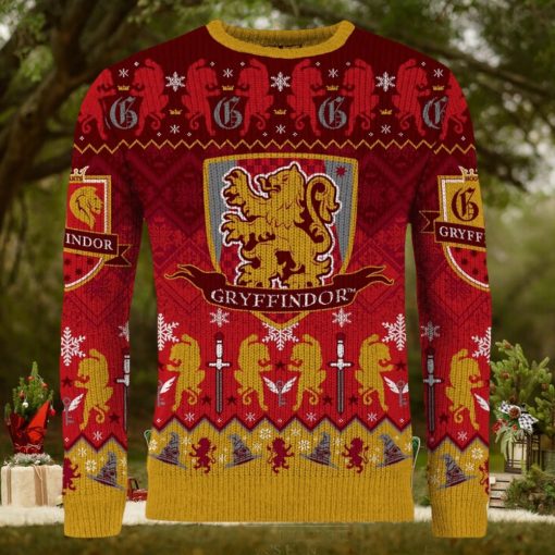 The Gift Of Gryffindor Ugly Christmas Sweater