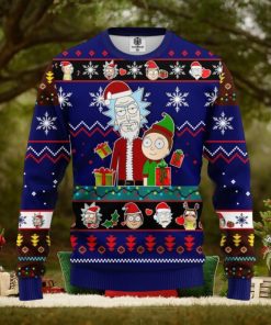 Cool Rick And Morty Ugly Christmas Sweater