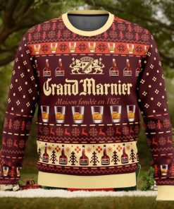 Grand Marnier Cute Ugly Christmas Sweater Christmas Gift For Family
