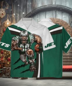 Personalized Unisex Hawaiian Shirt New York Jets Football Team 3D Apparel For Men Women