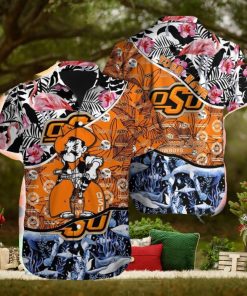 Oklahoma State Cowboys NCAA Souvenir Custom Name Men And Women Sports Teams Hawaiian Shirt Gift