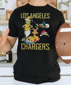 The Grinch And Dog Los Angeles Chargers Christmas 2023 Shirt