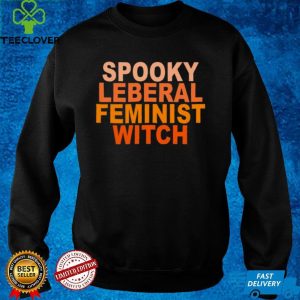 Spooky Liberal Feminist Witch Vintage Shirt