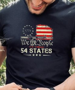 We The People 54 States American Flag Shirt