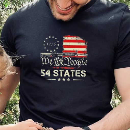 We The People 54 States American Flag Shirt