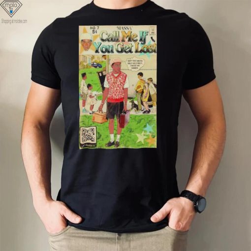 Call me if you get lost retro comic shirt