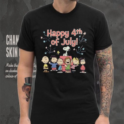 Snoopy Happy 4th Of July Unisex T hoodie, sweater, longsleeve, shirt v-neck, t-shirt