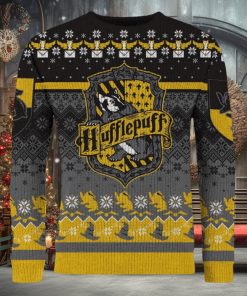 'Happy Huffle Days!' Hufflepuff Ugly Christmas Sweater