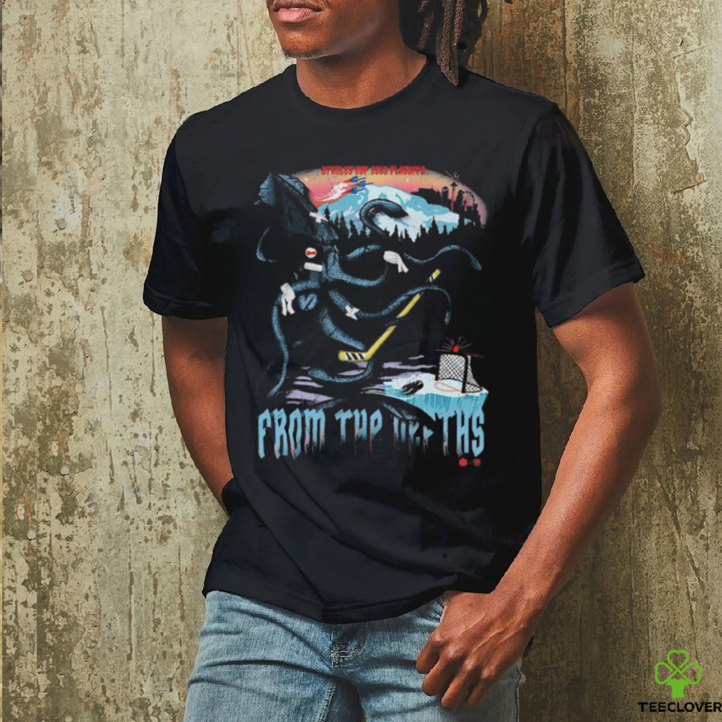 Official Seattle Kraken From the Depths 2023 Playoffs black Shirt Official Seattle Kraken From the Depths 2023 Playoffs black Shirt