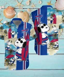 Buffalo Bills Snoopy Surfing Summer Beach Hawaiian Shirt