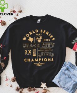 Houston Astros Space City Two Time World Series Champions Shirt