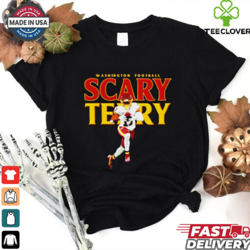Washington Commanders Scary Terry McLaurin graphic shirt