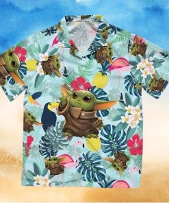 Baby Yoda Hawaiian Shirt