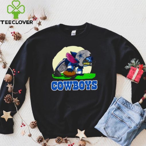 Official Dallas Cowboys Stitch Ready For The Football Battle Nfl Shirt