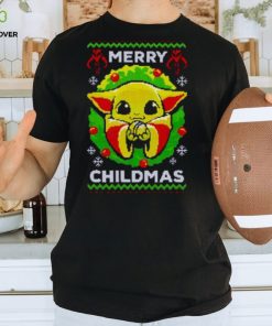 Baby Yoda Merry Childmas Ugly Christmas Shirt