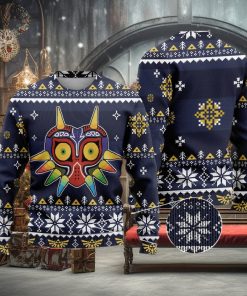 The Legend Of Zelda Christmas Ugly Sweater Majora Legend Of Zelda Christmas Sweater