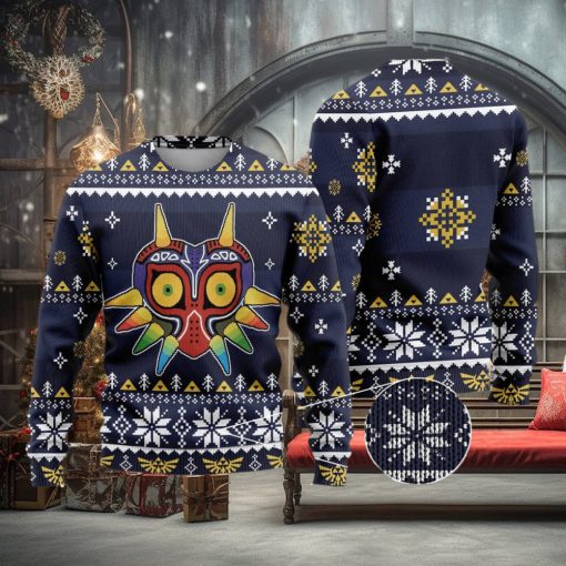 The Legend Of Zelda Christmas Ugly Sweater Majora Legend Of Zelda Christmas Sweater