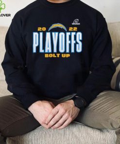 Los Angeles Chargers Bolt Up 2022 NFL Playoffs Shirt