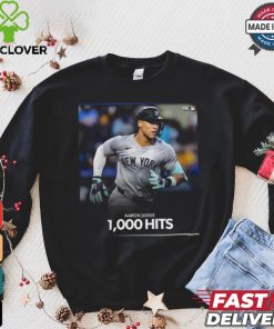 Design Aaron Judge 1000 Hits hoodie, sweater, longsleeve, shirt v-neck, t-shirt