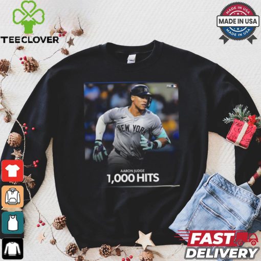 Design Aaron Judge 1000 Hits hoodie, sweater, longsleeve, shirt v-neck, t-shirt