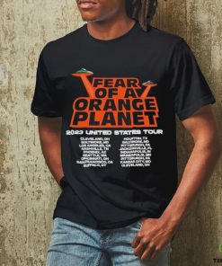 Fear of a Orange Planet 2023 United States Tour Shirt