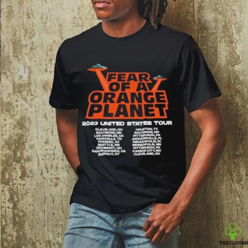 Fear of a Orange Planet 2023 United States Tour Shirt