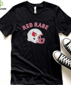 red rage fenway bowl Louisville Cardinals helmet shirt