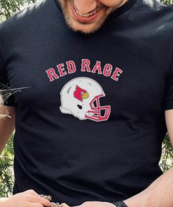 red rage fenway bowl Louisville Cardinals helmet shirt