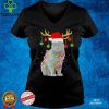 reindeer Nebelung Cat Santa Christmas Light Xmas Nebelung Sweater Shirt