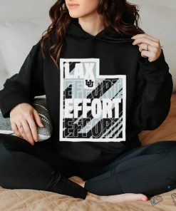 Utah Utes lax effort shirt