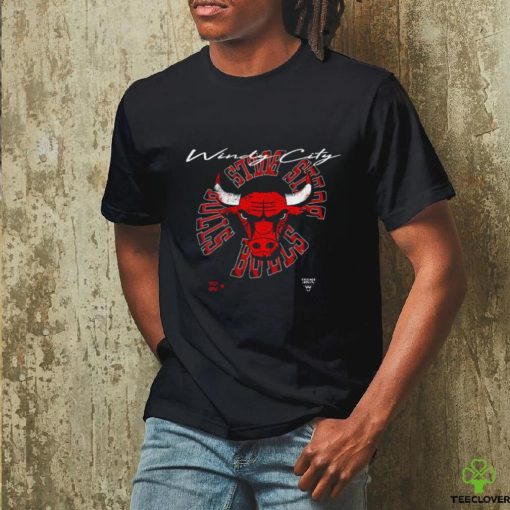 Chicago Bulls Windy City logo 2023 shirt