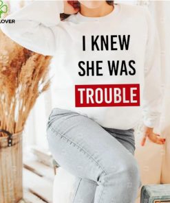 Flavor Flav Wearing I Knew She Was Trouble Shirt