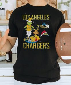 The Grinch And Dog Los Angeles Chargers Christmas 2023 Shirt