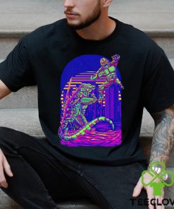 robozilla vs robokong robotic kaiju battle shirt