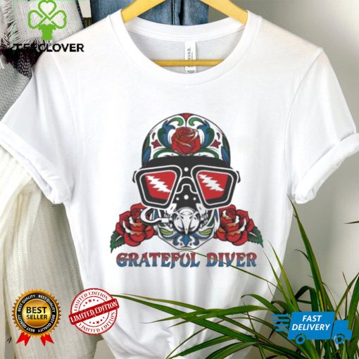 2023 Grateful Diver Sugar Skull UV Shirt