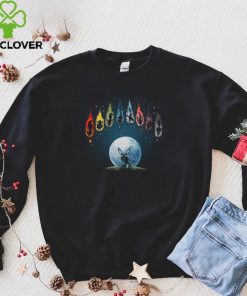 Eevees evolutions pokemon looking the moon hoodie, sweater, longsleeve, shirt v-neck, t-shirt