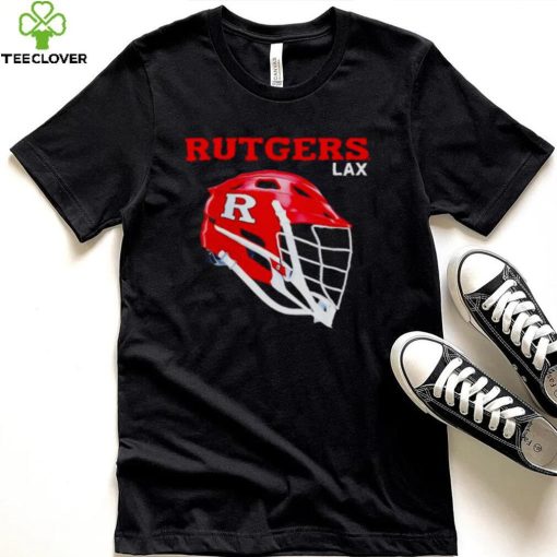 rutgers Scarlet Knights lacrosse helmet shirt