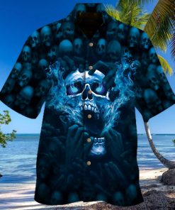 Buy Skull Hawaiian 3d Shirtt