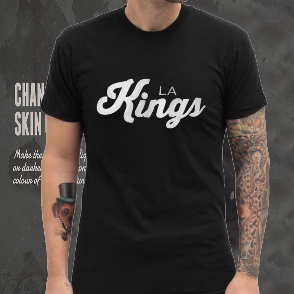 s Los Angeles Kings Starter x NHL Black Ice Black Cross Check Shirt s Los Angeles Kings Starter x NHL Black Ice Black Cross Check Shirt